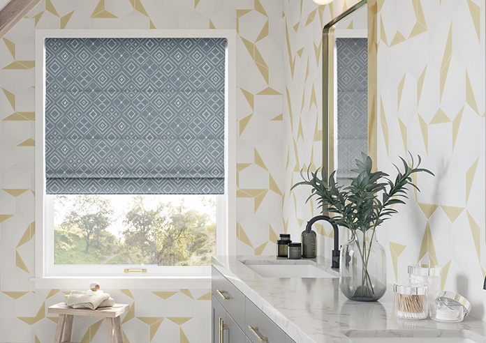 Newquay, Sterling - Twist&Fit Roman Blind - Image 3